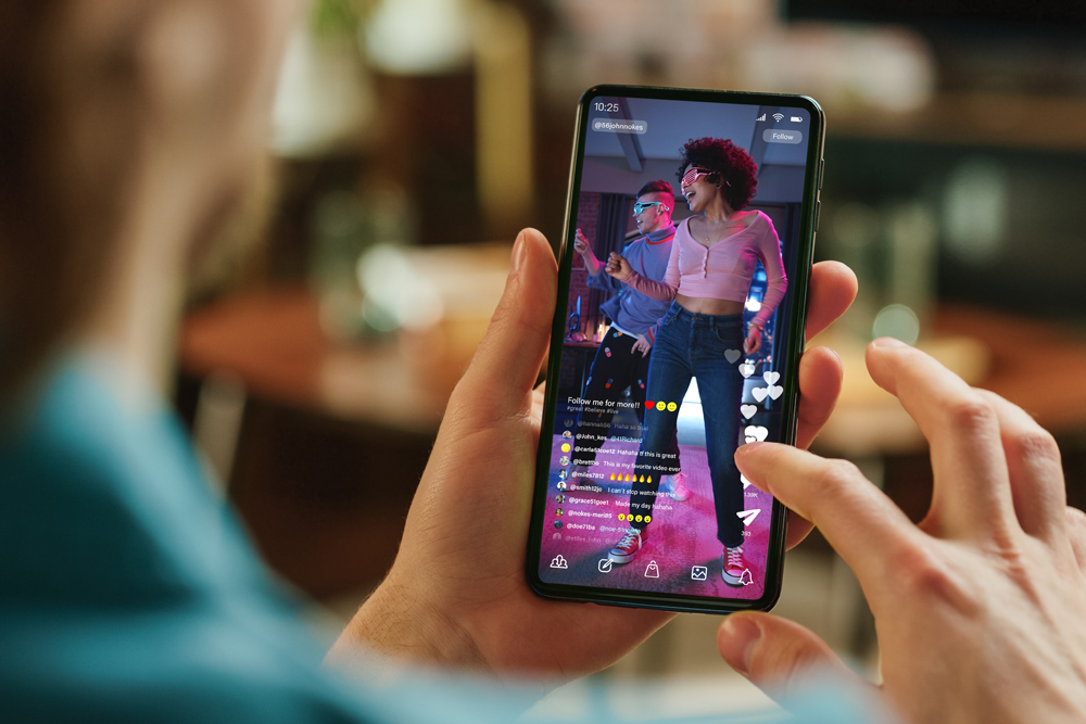 social media influencer